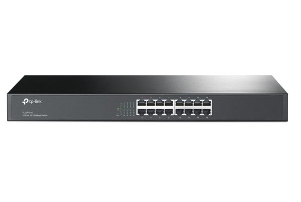 TP-LINK-TL-SF1016-TP-Link TL-SF1016 16-port 10/100M Switch