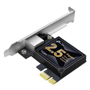 TP-LINK-TX201-TP-Link TX201 2.5G 2.5 Gigabit PCI Express Network Adapter Low-Profile  Full-Height Brackets 1× PCI Express 2.1 x 1