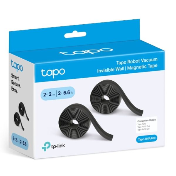 TP-LINK-Tapo RVA400-TP-Link Tapo RVA400 Tapo Robot Vacuum Magnetic Boundary Strip / Compatible Models: Tapo RV10 Plus