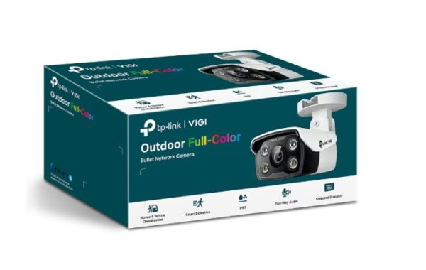TP-LINK-VIGI C340(6mm)-TP-Link VIGI 4MP C340(6mm)  Outdoor Full-Colour Bullet Network Camera