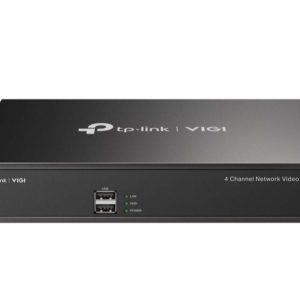 TP-LINK-VIGI NVR1004H-TP-Link VIGI NVR1004H VIGI 4 Channel Network Video Recorder (HDD Not Included)