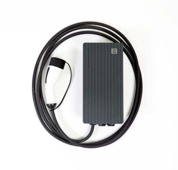 Teltonika-EVC1010P1000-Teltonika Teltocharge EVC101 Slate Grey 7.4kw Charger With Type 2 Cable (5m)