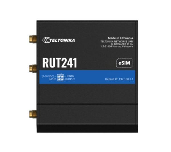 Teltonika-RUT241065000-Teltonika RUT241 Industrial Cellular Router
