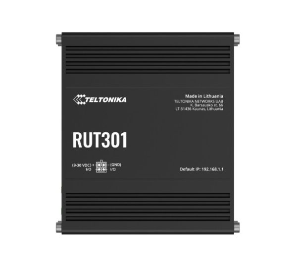 Teltonika-RUT301000500-Teltonika RUT301 Industrial Ethernet Router