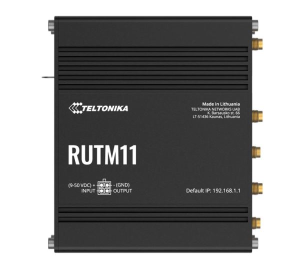Teltonika-RUTM11000300-Teltonika RUTM11 Industrial 4G LTE Dual-band Wi-Fi