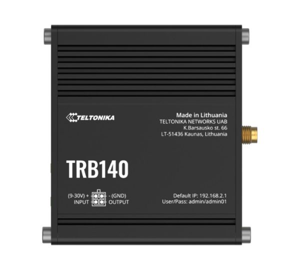 Teltonika-TRB140107000-Teltonika TRB140 Industrial Rugged LTE Gateway
