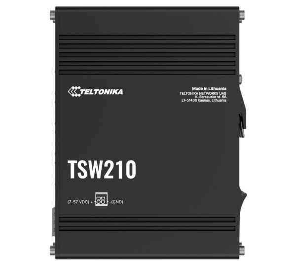 Teltonika-TSW210000010-Teltonika TSW210 Industrial Ethernet Switch