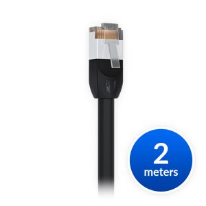Ubiquiti-UACC-Cable-Patch-Outdoor-2M-BK-Ubiquiti UniFi Patch Cable Outdoor 2M Black