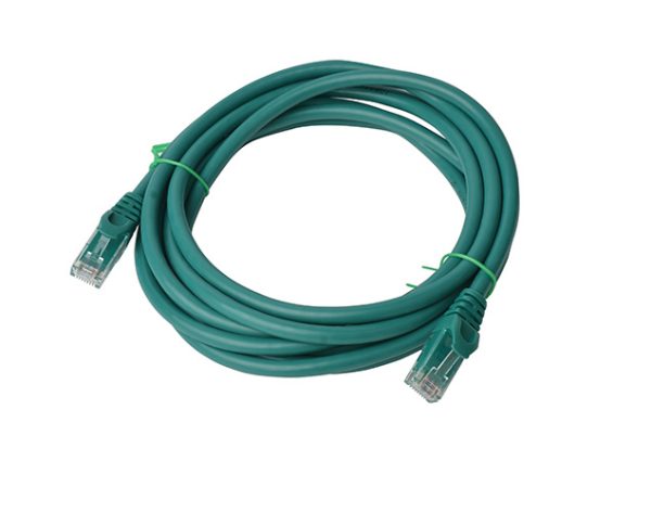 8ware-PL6A-3GRN-8Ware CAT6A Cable 3m - Green Color RJ45 Ethernet Network LAN UTP Patch Cord Snagless