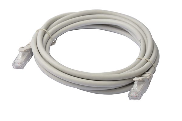 8ware-PL6A-3GRY-8Ware CAT6A Cable 3m - Grey Color RJ45 Ethernet Network LAN UTP Patch Cord Snagless