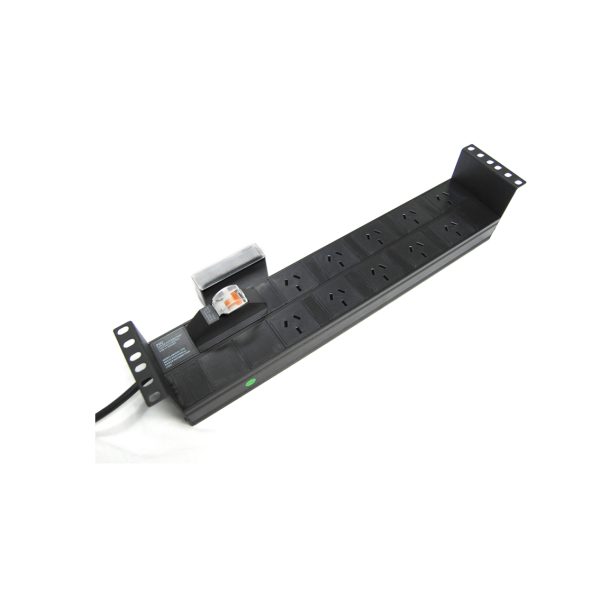 PowerShield-RPR-10HMCB-PowerShield Horizontal PDU with 10A Aus Input plug