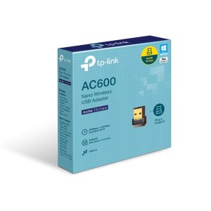 TP-LINK-Archer T2U Nano-TP-Link Archer T2U Nano AC600 Nano Dual Band Wi-Fi USB Adapter