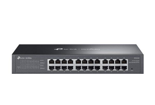 TP-LINK-ES224G-TP-Link ES224G Omada 24-Port Gigabit Easy Managed Switch