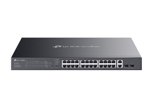 TP-LINK-ES228GMP-TP-Link ES228GMP Omada 28-Port Gigabit Easy Managed Switch with 24-Port PoE+
