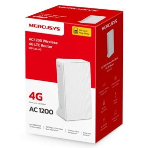 TP-LINK-MB130-4G-Mercusys MB130-4G AC1200 Wireless Dual Band 4G LTE Router