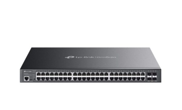 TP-LINK-SG3452XMPP-TP-Link SG3452XMPP Omada 48-Port Gigabit and 4-Port 10GE SFP+ L2+ Managed Switch with 40-Port PoE+  8-Port PoE++