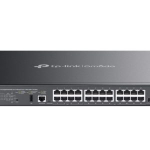 TP-LINK-SG5428XMPP-TP-Link SG5428XMPP Omada 24-Port Gigabit Stackable Lite L3 Managed PoE++ Switch with 4× 10G Slots