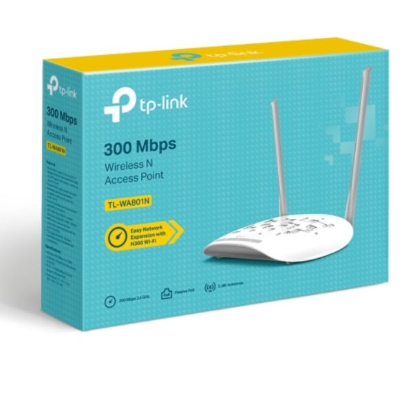 TP-LINK-TL-WA801N-TP-Link TL-WA801N 300Mbps Wireless N Access Point