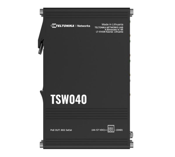 Teltonika-TSW040000000-Teltonika TSW040 - 8-port PoE+ Switch (7-57 VDC
