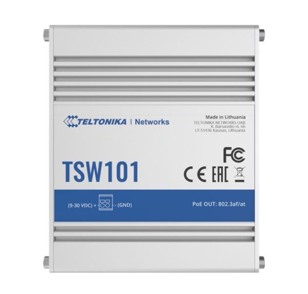 Teltonika-TSW101000000-Teltonika TSW101 Automotive POE+ Switch