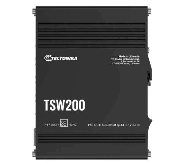Teltonika-TSW200000050/TSW2000000B0-Teltonika TSW200 Industrial PoE+ Ethernet Switch
