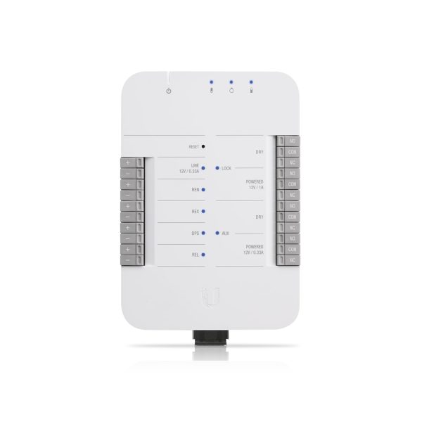Ubiquiti-UA-HUB-Door-Ubiquiti UniFi Access Door Hub，Single Door Entry Mechanism，PoE Power