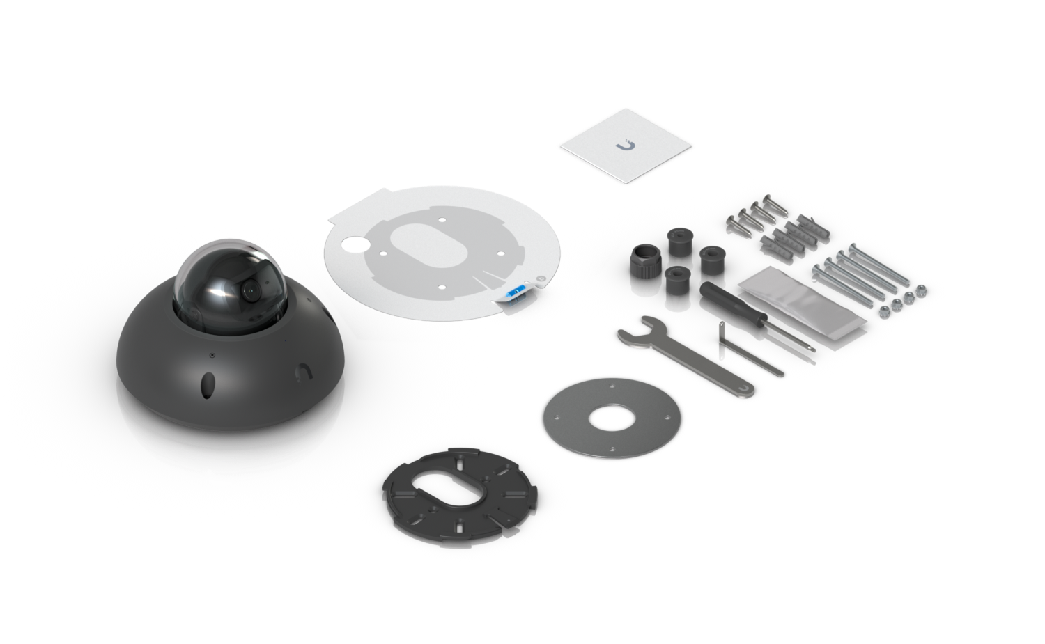 Ubiquiti | Ubiquiti G6 Dome,Black,All weather,Vandal-proof 4K PoE Camera,1/1.8 8MP Image Sensor,Multi-TOPS AI Engine,Long-range IR Nigh Vision,Deal Reg Available | UVC-G6-Dome-B - Image 3