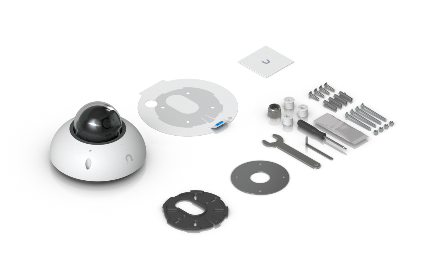 Ubiquiti | Ubiquiti G6 Dome,White,All-weather,Vandal-proof 4K PoE Camera,1/1.8 8MP Image Sensor,Multi-TOPS AI Engine,Long-range IR NightVision*Avail for DealReg* | UVC-G6-Dome-W - Image 3