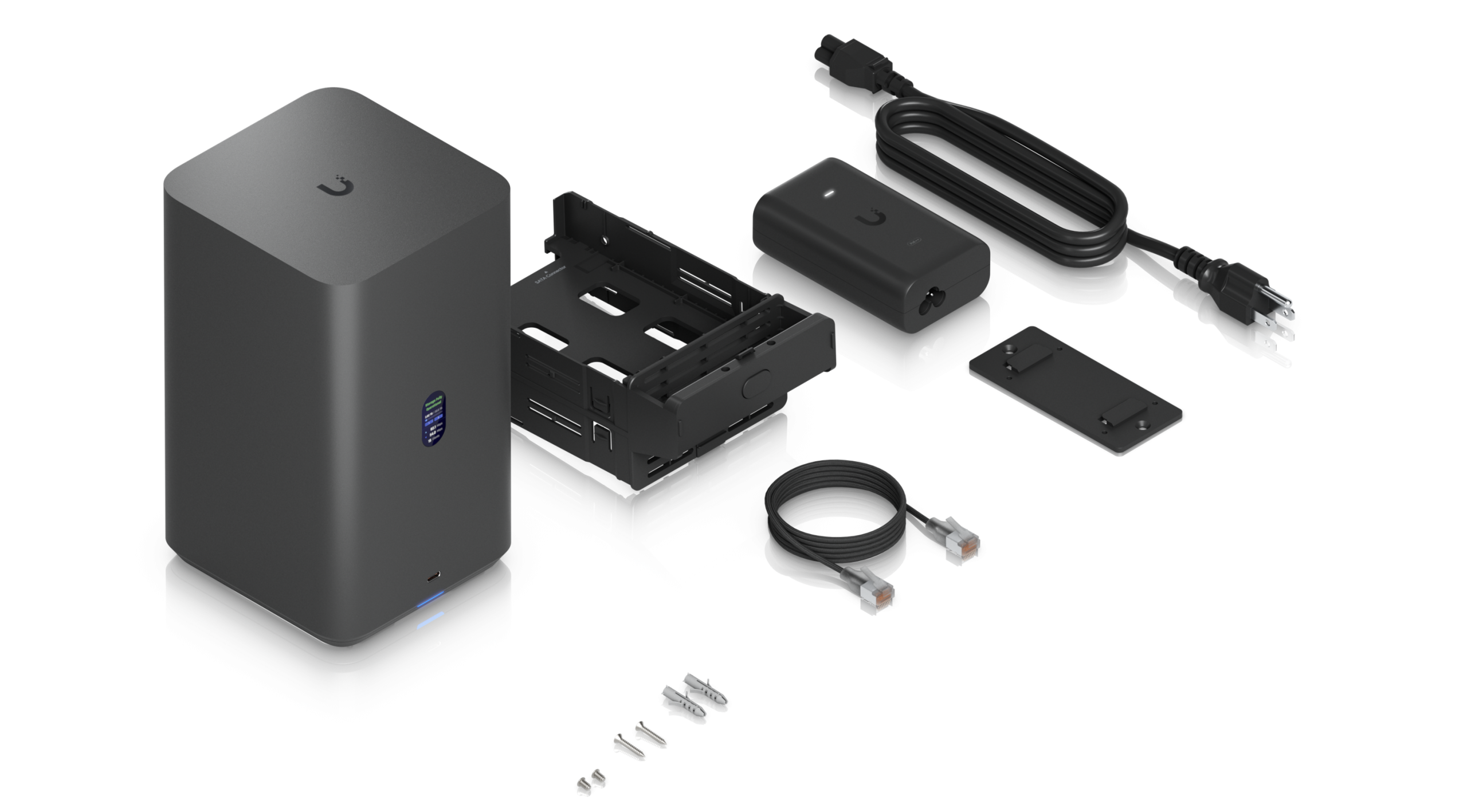 Ubiquiti | Ubiquiti UNAS 2, Black, UniFi Network Attached Storage (2)3.5