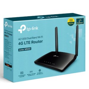 TP-LINK-Archer MR402-TP-Link Archer MR402 AC1200 Wireless Dual Band 4G LTE Router