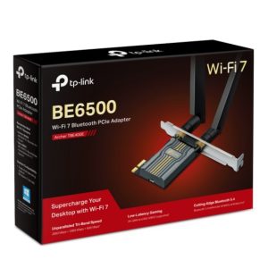 TP-LINK-Archer TBE400E-TP-Link Archer TBE400E BE6500 Wi-Fi 7 Bluetooth 5.4 PCIe Adapter