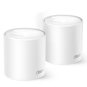 TP-LINK-Deco X1500(2-pack)-TP-Link Deco X1500(2-pack) AX1500 Whole Home Mesh Wi-Fi 6 System