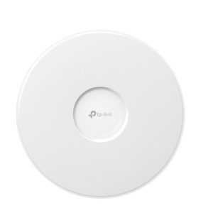 TP-LINK-EAP772-TP-Link EAP772 BE9300 Ceiling Mount Tri-Band Wi-Fi 7 Access Point (WIFI7) 5760 Mbps on 6 GHz + 2880 Mbps on 5 GHz + 574 Mbps on 2.4 GHz