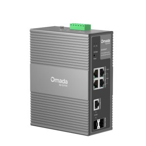 TP-LINK-IES206GPP-TP-Link IES206GPP Omada 6-Port Gigabit Industrial Easy Managed Switch with 3-Port PoE+ and 1-Port PoE++