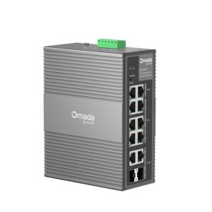 TP-LINK-IES210GPP-TP-Link IES210GPP Omada 10-Port Gigabit Industrial Easy Managed Switch with 6-Port PoE+ and 2-Port PoE++