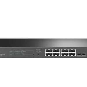 TP-LINK-SG2218P-TP-Link SG2218P JetStream 18-Port Gigabit Smart Switch