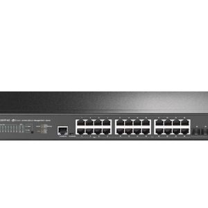 TP-LINK-SG3428XPP-M2-TP-Link SG3428XPP-M2 Omada 24-Port 2.5GBASE-T and 4-Port 10GE SFP+ L2+ Managed Switch with 16-Port PoE+  8-Port PoE++