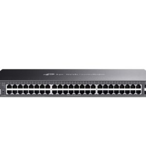 TP-LINK-SG5452X-TP-Link SG5452X Omada 48-Port Gigabit Stackable Lite L3 Managed Switch with 4× 10G Slots