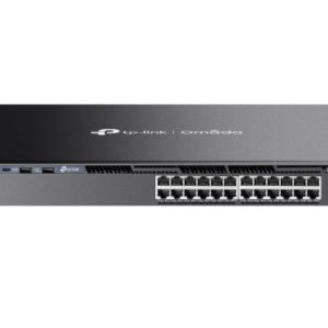 TP-LINK-SG6428X-TP-Link SG6428X Omada 24-Port Gigabit Stackable L3 Managed Switch with 4 10GE SFP+ Slots