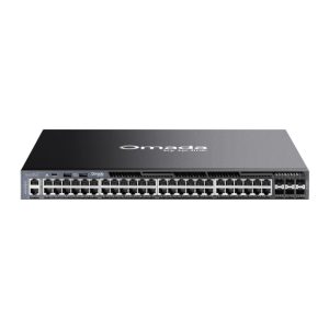 TP-LINK-SG6654X-TP-Link SG6654X Omada 48-Port Gigabit Stackable L3 Managed Switch with 6 10GE SFP+ Slots