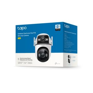 TP-LINK-TC47-TP-Link TC47 Outdoor Dual Lens Pan/Tilt Security Camera