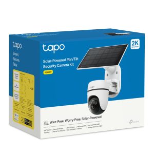 TP-LINK-TC90 KIT-TP-Link TC90 KIT Solar-Powered Pan/Tilt Security Camera Kit