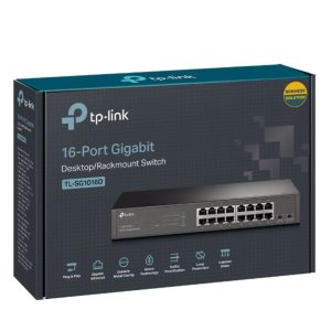 TP-LINK-TL-SG1016DE-TP-Link TL-SG1016DE 16-Port Gigabit Easy Smart Switch Network Monitoring