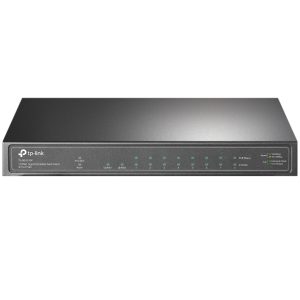 TP-LINK-TL-SG1210P-TP-Link TL-SG1210P 10-Port Gigabit Desktop Switch with 8-Port PoE+ IGMP Snooping 1 Gigabit SFP Slot