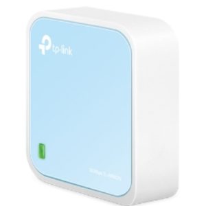 TP-LINK-TL-WR802N-TP-Link TL-WR802N N300 Wireless N Nano Router 2.4GHz 300Mbps 1x100Mbps LAN/WAN 1xMicro USB 802.11bgn Built-in Antenna Pocket Size Travel Router