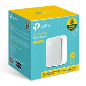 TP-LINK-TL-WR902AC-TP-Link TL-WR902AC AC750 750Mbps Dual Band WiFi Wireless Travel Router 1x100Mbps LAN/WAN USB for 3G/4G Modem Pocket Size WISP AP Range Extender Client