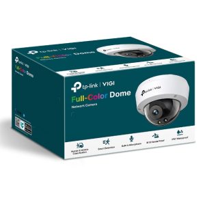 TP-LINK-VIGI C230(4mm)-TP-Link VIGI 3MP C230(4mm) Full-Color Dome Network Camera