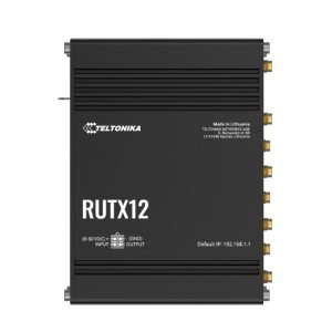 Teltonika-RUTX12000200-Teltonika RUTX12 Dual LTE CAT 6 Industrial Cellular Router