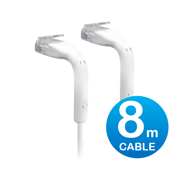 Ubiquiti-U-CABLE-PATCH-8M-RJ45-UniFi Patch Cable 8m White