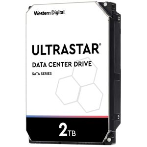 Western Digital-1W10002-Western Digital WD Ultrastar 2TB 3.5" Enterprise HDD SATA 128MB 7200RPM 512N SE DC HA210 24x7 600MB Buffer 2mil hrs MTBF 5yrs wty HUS722T2TALA604